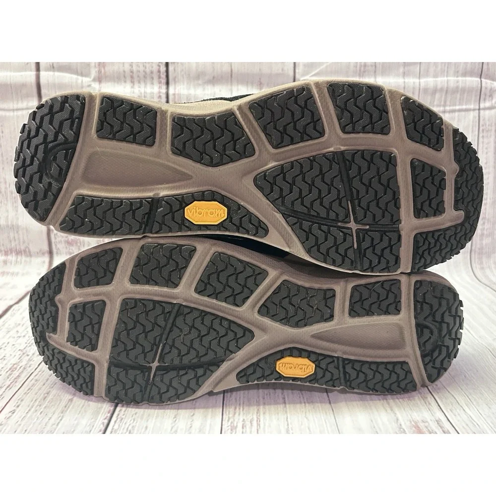 he North Face Mens 12 Vibram Trail Hiking Shoes Beige Black Outdoor Low